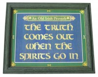 sign, irish bar