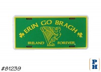 License Plate, Irish Bar