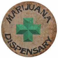 Medical Marijuana Dispensary Wood Sign