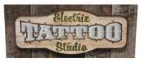 Tattoo Wood Sign
