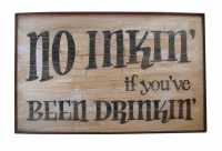 Tattoo Wood Sign