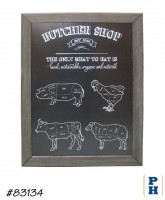 Sign, Butcher Shop