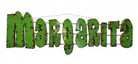Metal Margarita Sign