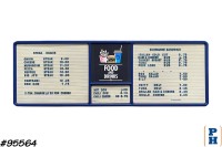 Menu Letter Board Sign