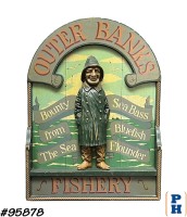 Wood Sign in Relief