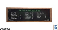 Chalkboard Menu Sign