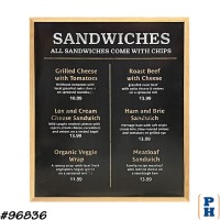 Diner Menu Sign