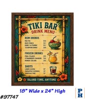 Sign, Menu