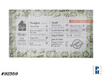 Menu Sign