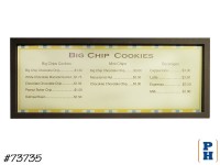 Menu Sign