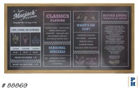 Menu Sign