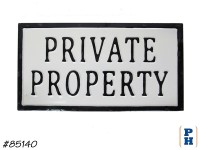 Metal Sign