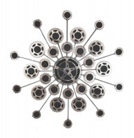 Bicycle Parts Wall Decor