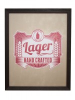 Sign, Lager Beer