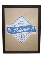 Sign, Pilsner Beer