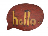 Hello Bubble Wall Decor