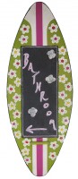 Surfboard Chalkboard