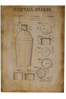 Cocktail Shaker Sign