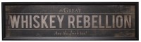 Liquor Wood Sign