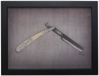 Straight Razor Drawing