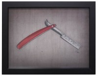 Straight Razor Drawing