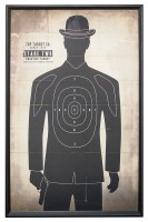 Shooting Range Target Sign