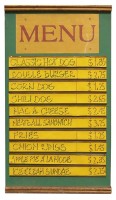 Menu Board