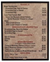 Coffee Menu Sign