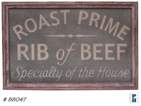 Prime Rib Sign
