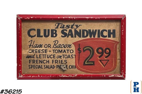 Sign- Menu