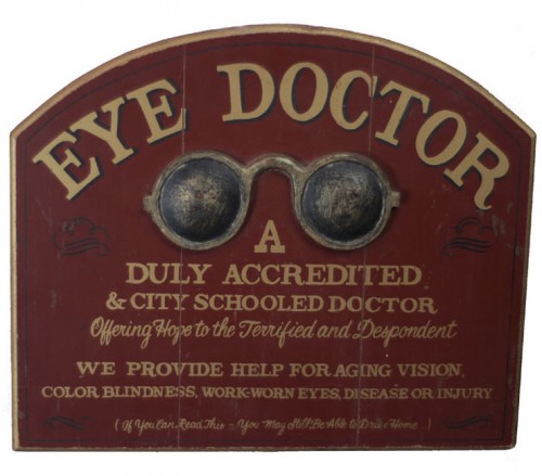 wood sign