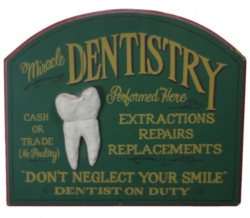 wood sign
