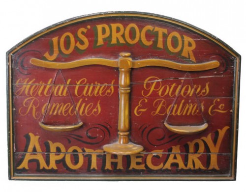 wood sign