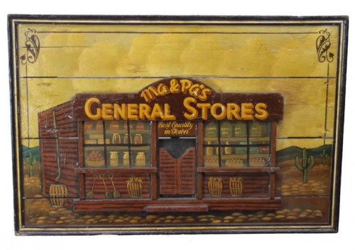 wood sign
