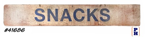 Snacks Sign
