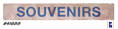 Souvenirs Sign