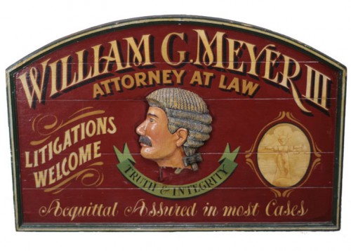 Wood Sign
