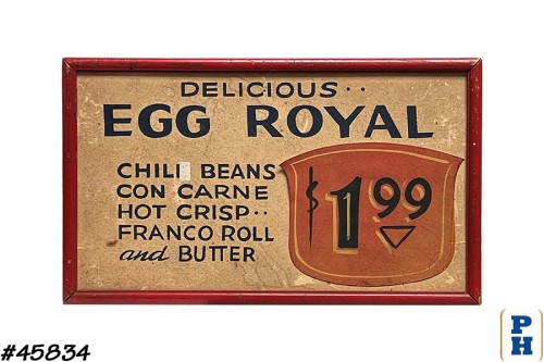 Sign- Menu
