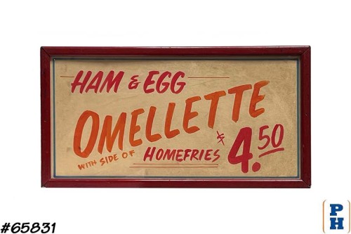 Sign- Menu