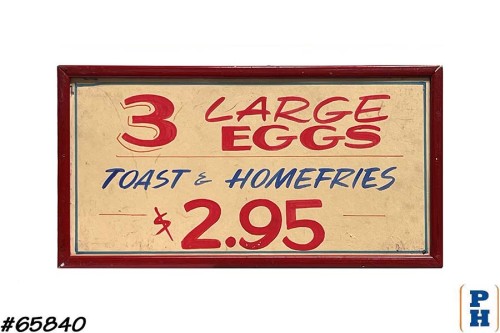 Sign- Menu