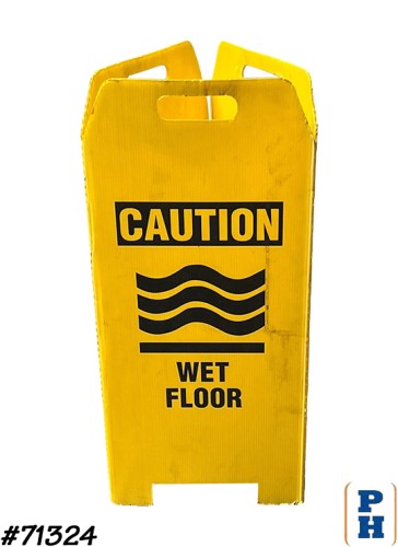 Sign, Wet Floor