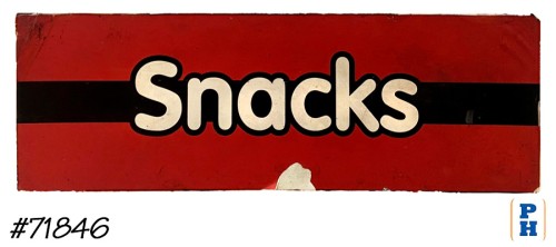 Snacks Sign