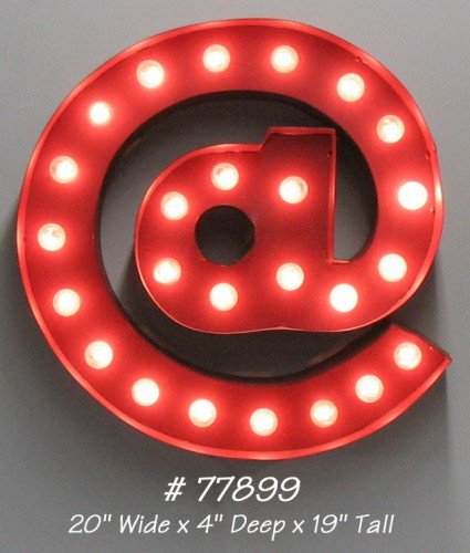 electric sign