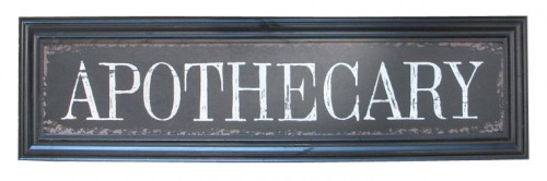 Apothecary Sign