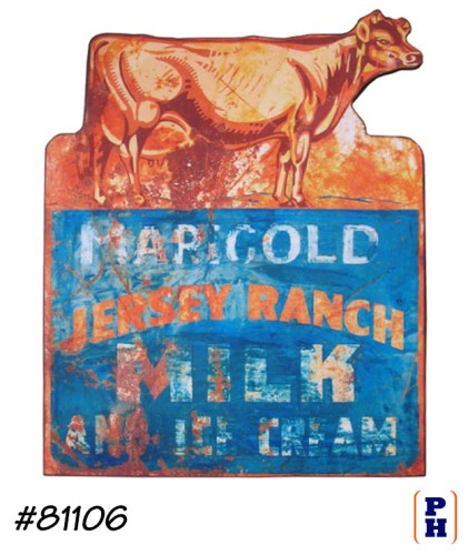 jersey ranch milk sign