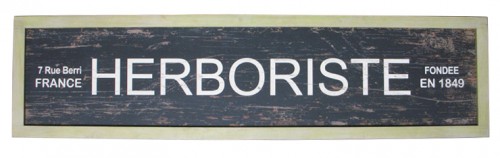 herboriste sign
