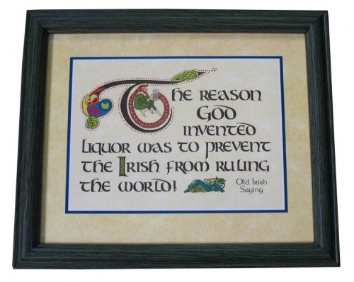 sign, irish bar