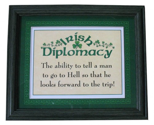sign, irish bar