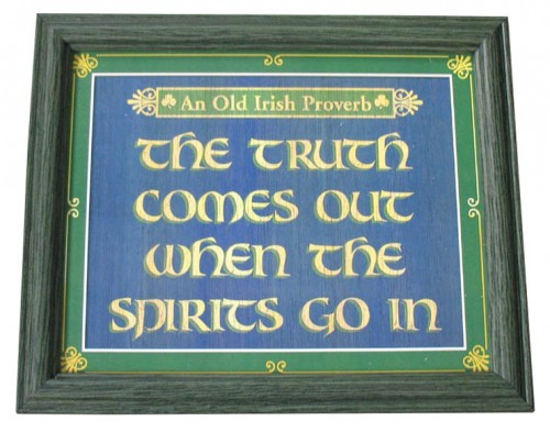 sign, irish bar