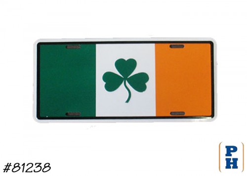 License Plate, Irish Bar